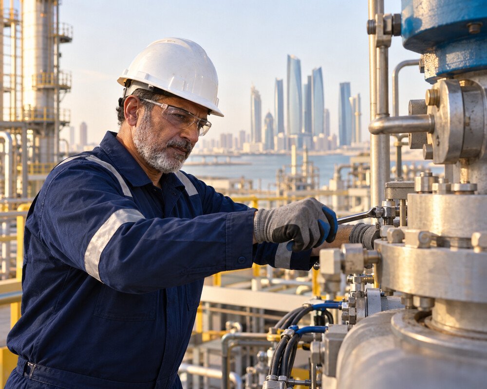 MRL technician at work